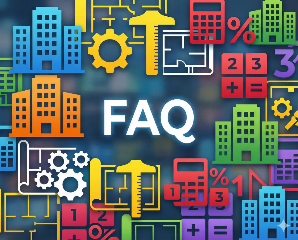 84제곱미터 몇 평인지와 주요 면적 환산 관련 자주 묻는 질문 안내를 위한 FAQ 이미지
