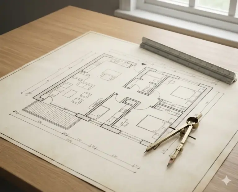 architectural floor plan precision measurement