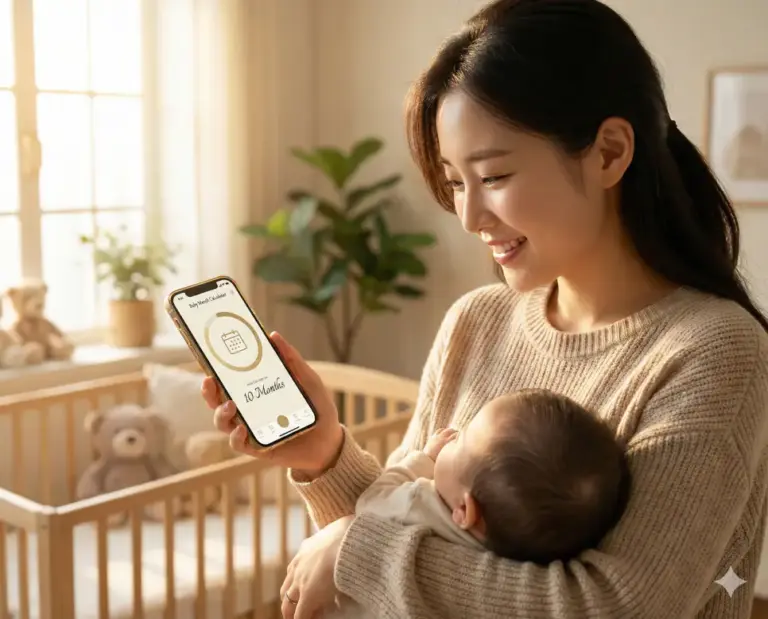 baby 100 day anniversary calculator gold