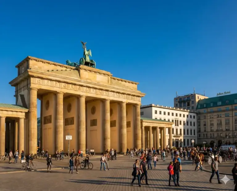 berlin germany brandenburg gate current time