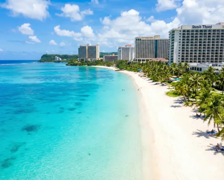 guam tumon bay beach current time