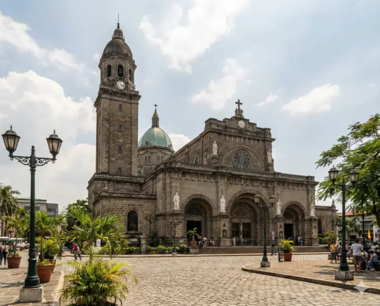 manila philippines intramuros historic time