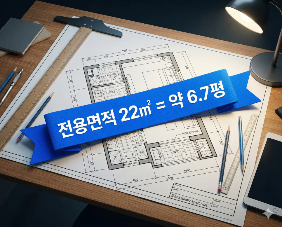 modern studio blueprint 22m2 vivid