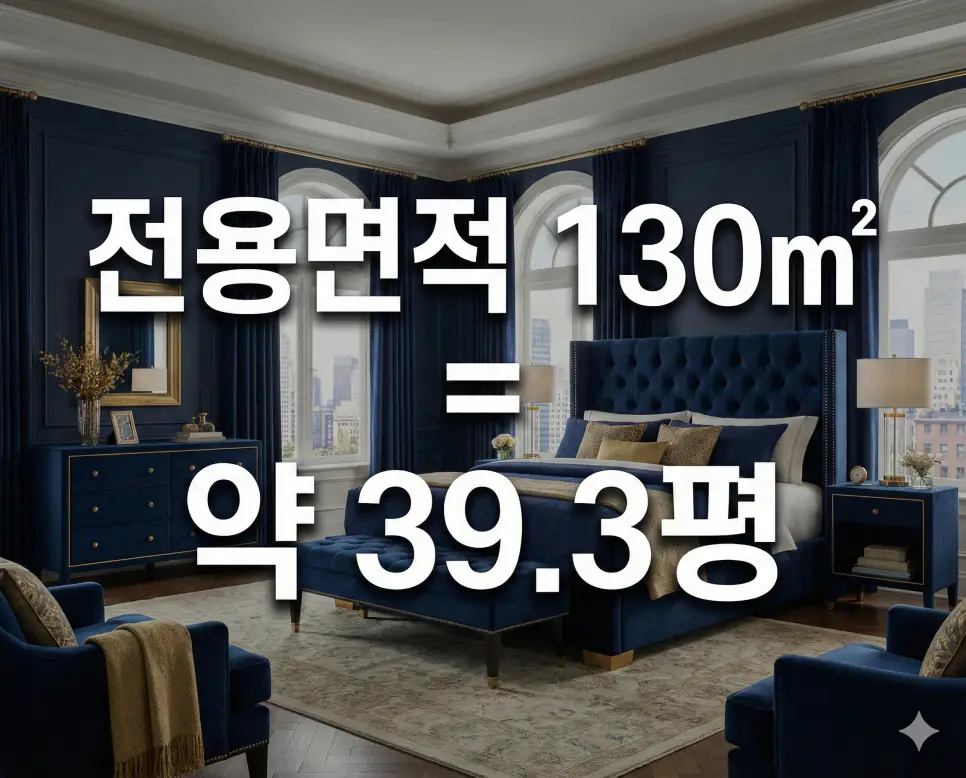 prestigious navy bedroom 130m2 pyeong