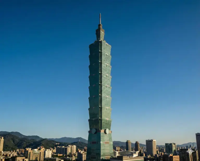 taipei 101 tower taiwan current time