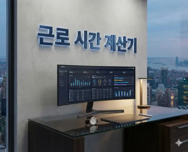 working hours calculator main visual