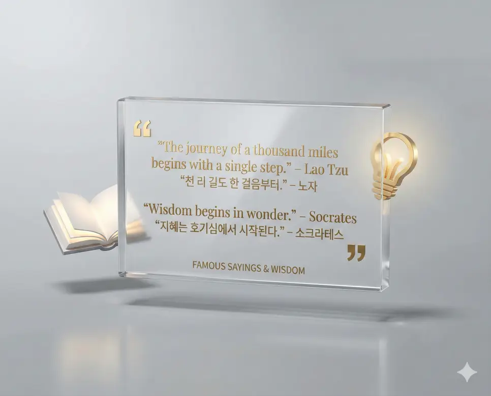 오늘의 명언 한 줄로 시작하는 활기찬 하루: 인생을 바꾸는 짧고 좋은 글귀 2 동기부여를 위한 세계적인 위인들의 명언과 짧고 좋은 글귀를 한눈에 보여주는 지혜 인포그래픽