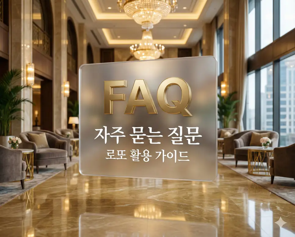 로또 당첨 확인 방법과 추첨 번호 생성 알고리즘의 공정성 등 사용자들이 자주 묻는 질문을 정리한 FAQ 섹션