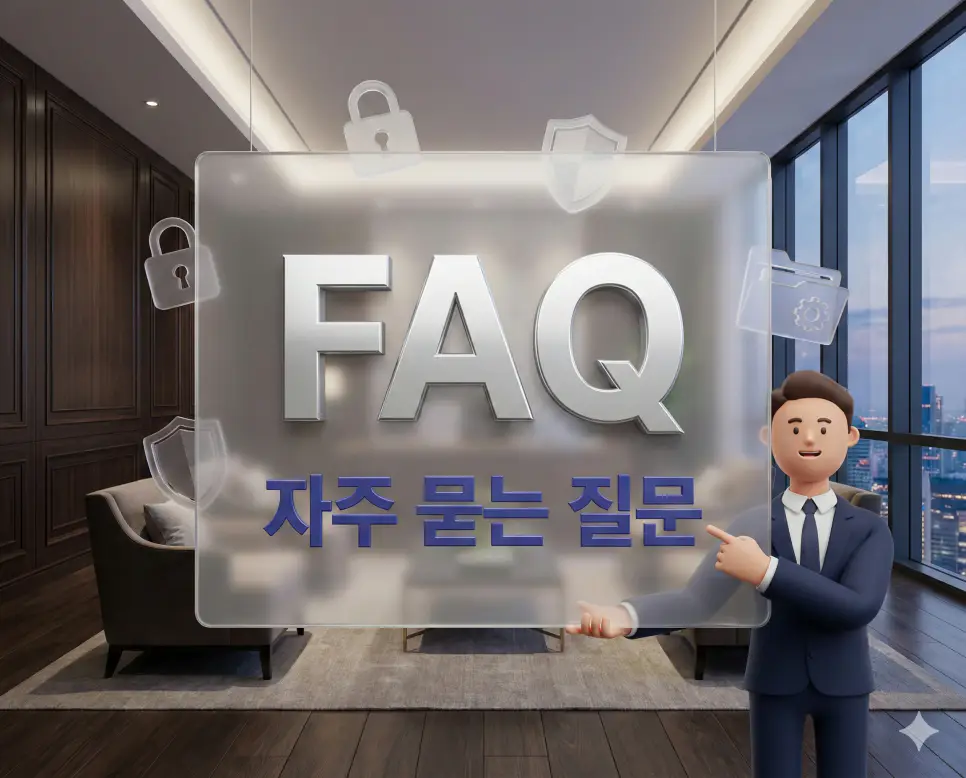 PNG PDF 변환 및 여러 장의 이미지를 하나의 PDF로 합치기 4 이미지 PDF 변환 도구 사용법과 보안 관련 궁금증을 해결해 주는 캐릭터 가이드 기반의 FAQ 섹션 비주얼