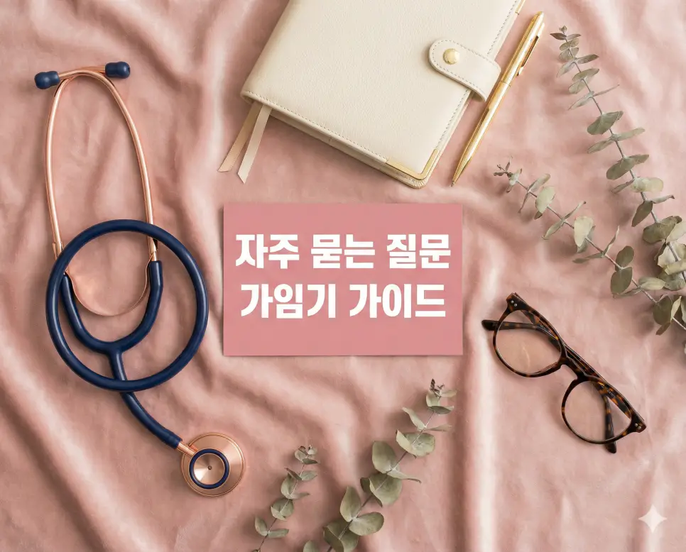 배란일 계산기 활용법과 가임기 건강 관리 등 임신 준비 중인 분들이 가장 궁금해하는 FAQ 섹션