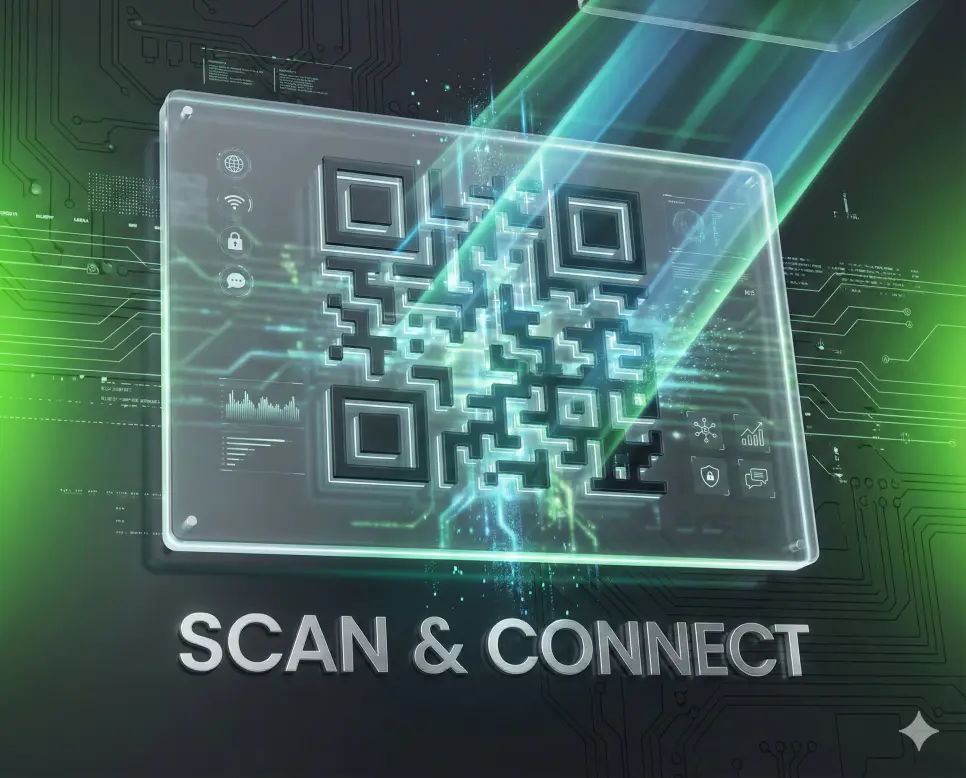 QR 코드 만들기: 고성능 QR 코드 생성기로 QR 코드 스캔 오류 없이 생성하기 2 QR 코드의 스캔 원리와 데이터 저장 방식, 그리고 다양한 활용 사례를 시각적으로 보여주는 기술 인포그래픽